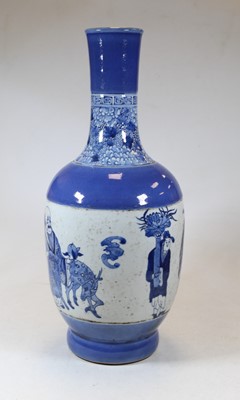 Lot 14 - A large modern Chinese stoneware vase, having...
