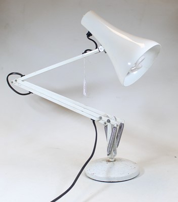 Lot 21 - A white painted Anglepoise Lighting Limited...