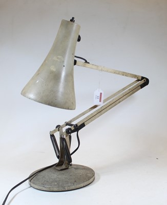 Lot 22 - A cream painted anglepoise desk lamp, model No.90