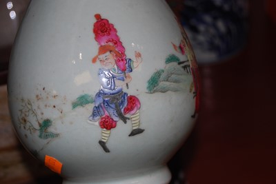 Lot 56 - A Chinese celadon glazed vase, having a flared...