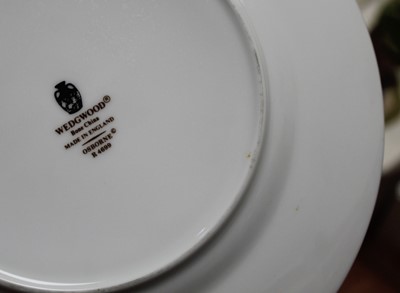Lot 135 - A Wedgwood bone china part dinner service in...