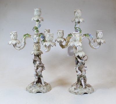 Lot 161 - A pair of late 19th/early 20th century...