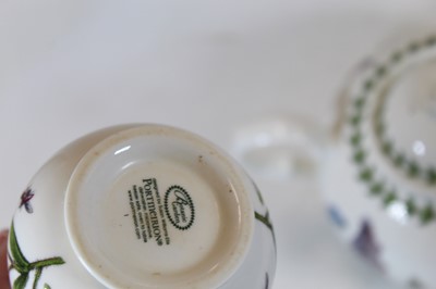Lot 217 - A Portmeirion Botanic Garden pattern teapot...
