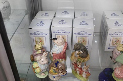 Lot 229 - A collection of six boxed Royal Albert Beatrix...