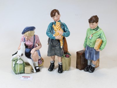 Lot 254 - A Royal Doulton figure Children of the Blitz...