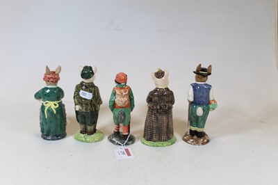 Lot 255 - A collection of five boxed Beswick Sinclairs...