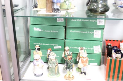 Lot 257 - A collection of eight boxed Beswick figures to...