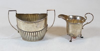 Lot 270 - A late Victorian silver sugar bowl of oval...