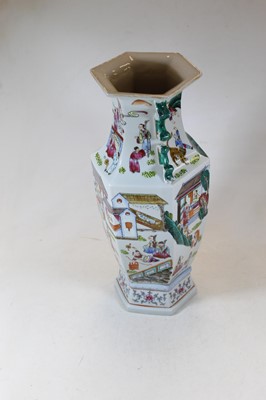 Lot 18 - A reproduction Chinese style vase, of...