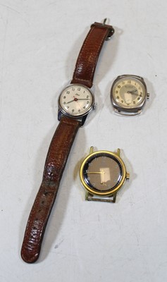 Lot 338 - An Elbee lady's steel cased wristwatch, having...