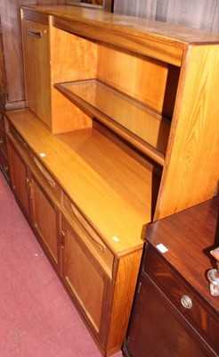 Lot 1478 - A 1970s G-Plan teak side cupboard, having...