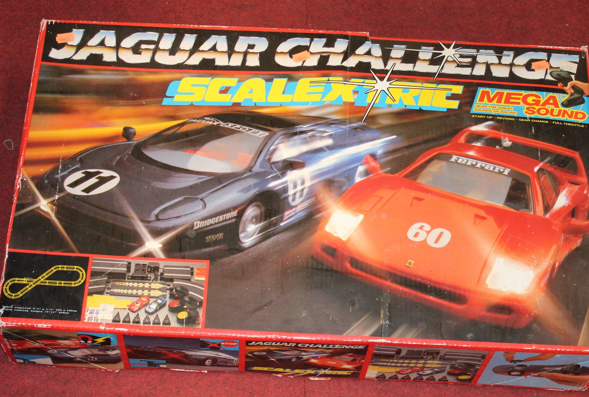 Scalextric cheap jaguar challenge