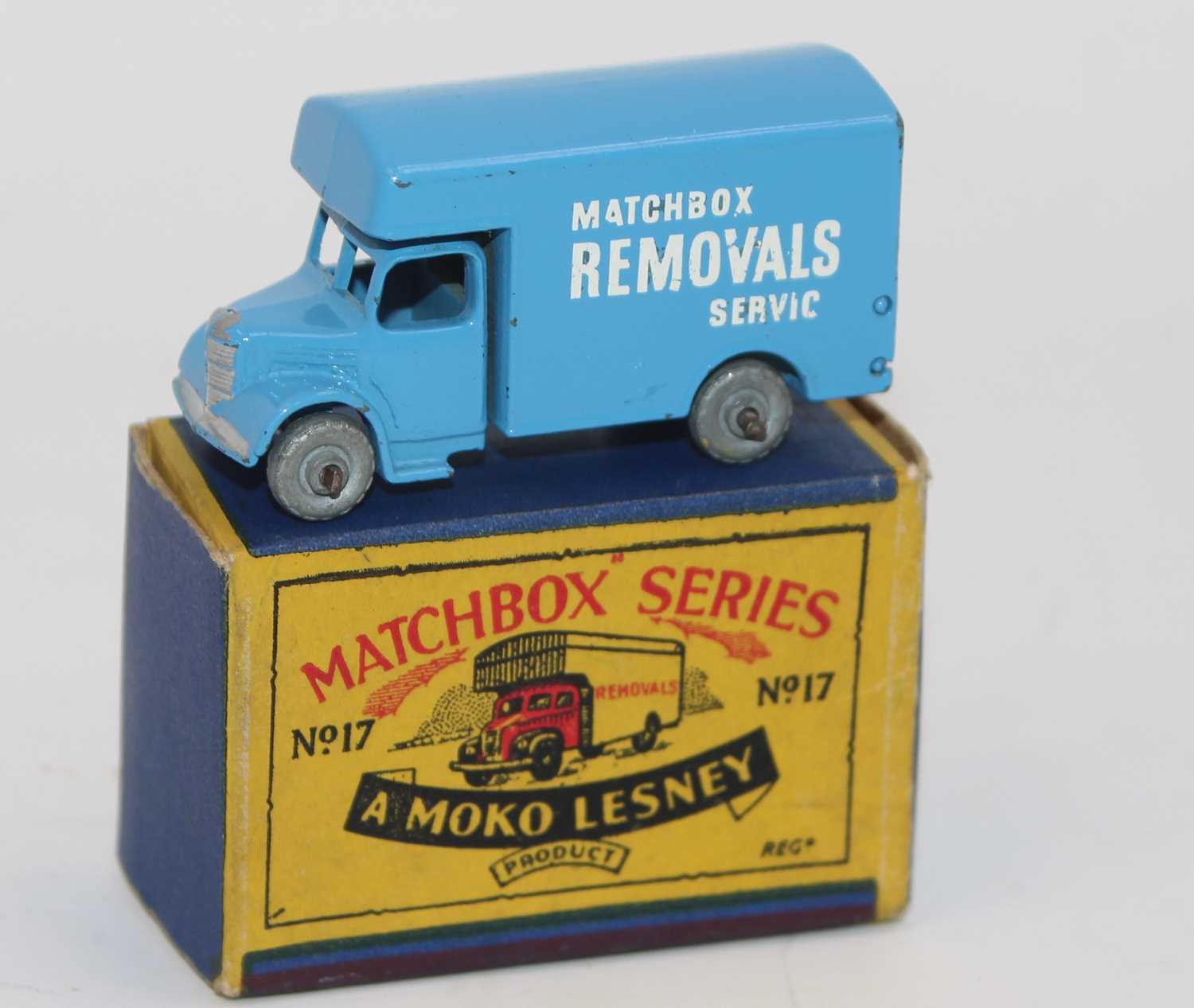 Lot 1619 - Matchbox Series No.17 Bedford Removal van