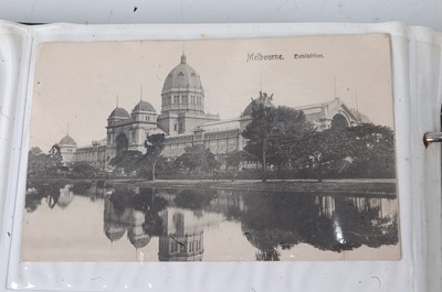 Lot 2051 - An album of Exhibition postcards dating 1900 -...