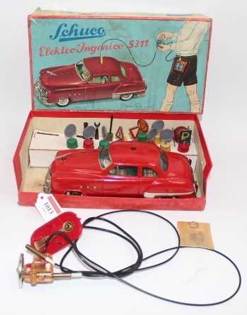 Lot 1013 - A Schuco No. 5311 Elektro Ingenico tinplate...