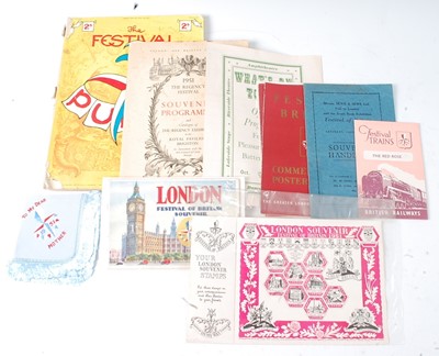 Lot 2063 - A collection of 1951 Festival of Britain...
