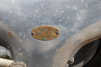Lot 3437 - A 1952 Norton 88 Dominator, registration UPU...
