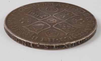 Lot 2183 - England, 1707 crown, Queen Anne draped bust,...