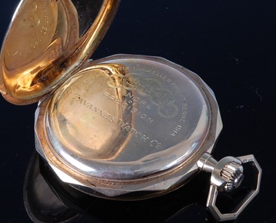 Lot 2685 - A 14ct gold gent's full hunter pocket watch by...