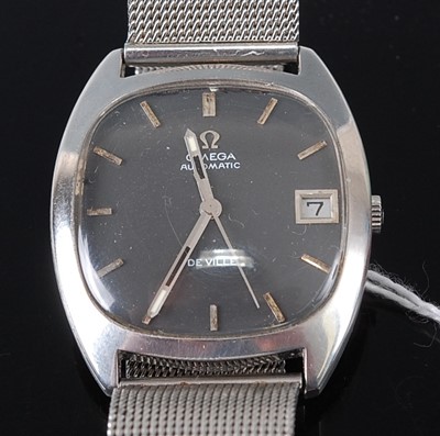 Lot 2645 - A gent's Omega DeVille automatic steel cased...