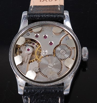 Lot 2647 - A vintage gent's Omega steel cased wristwatch,...