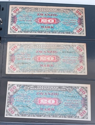 Lot 2232 - Germany, a large collection of banknotes,...