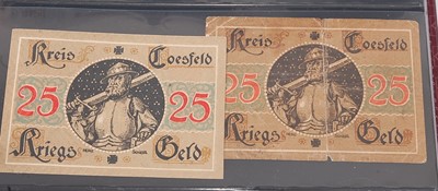 Lot 2233 - Germany, a collection of Deutsches Notgeld...