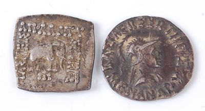 Lot 2246 - Indo-Greek, Apollodotus I (180 - 160 BC)...