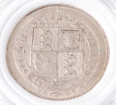 Lot 2253 - Great Britain, 1887 shilling, Victoria jubilee...