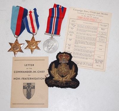 Lot 2137 - A trio of WW II medals to include 1939-1945...