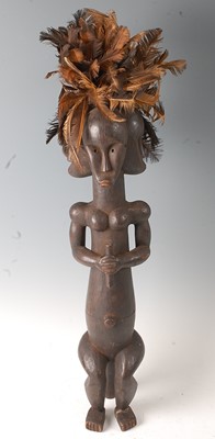 Lot 72 - * A Janus Bieri figure, carved as a male in...