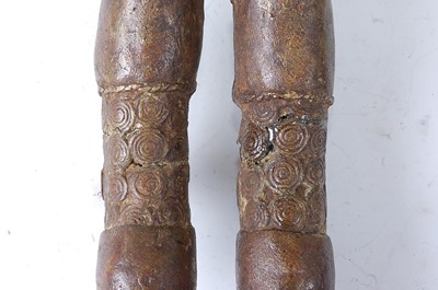 Lot 136 - * A cast copper alloy figure of a male Royal...