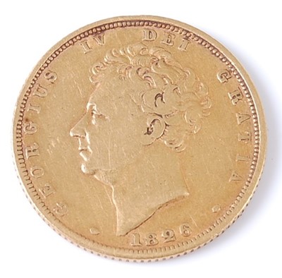 Lot 2203 - Great Britain, 1826 gold full sovereign,...