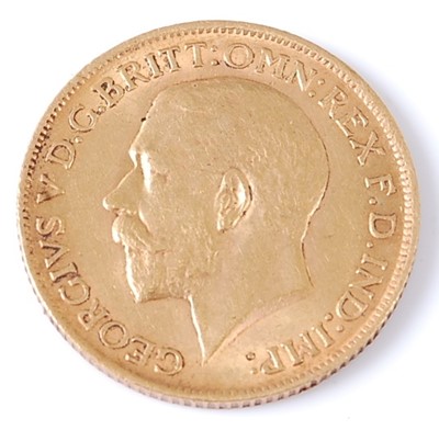 Lot 2268 - Great Britain, 1911 gold full sovereign,...