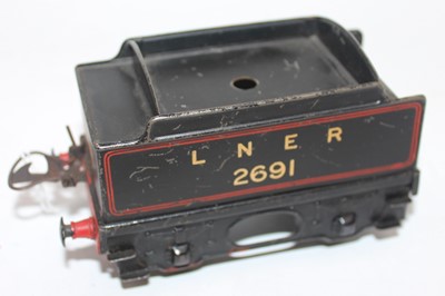 Lot 144 - 1936-41 Hornby no. 1 Special Tender LNER black...