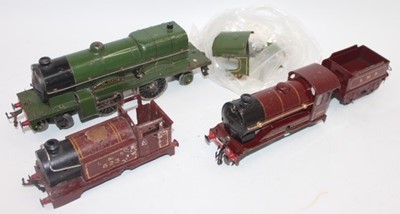 Lot 145 - Shoebox containing:- c/w Hornby Flying...