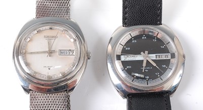 Lot 2745 - A gent's steel cased Seiko Diamatic automatic...