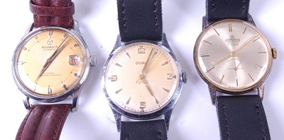 Lot 2759 - A Rodania gent's steel cased wrist watch...