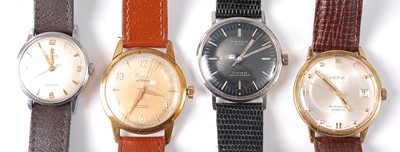 Lot 2760 - A gent's Kienzle steel cased wrist watch...