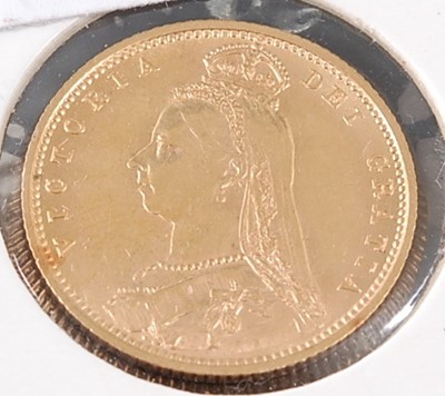 Lot 2263 - Great Britain, 1892 gold half sovereign,...