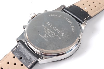 Lot 2764 - A gent's Citizen Eco Drive WR100 steel cased...