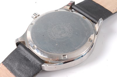 Lot 2764 - A gent's Citizen Eco Drive WR100 steel cased...