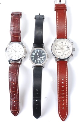 Lot 2765 - Six various gent's quartz watches to include...