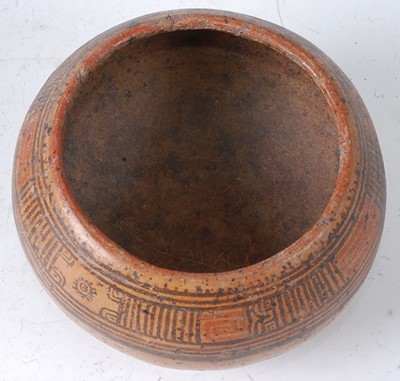 Lot 345 - * A pottery stirrup vessel, of typical squat...
