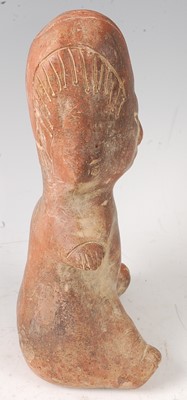 Lot 339 - * A South American hollow ware pottery figure...