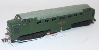 Lot 463 - Hornby Dublo CoCo plain green diesel loco 3...