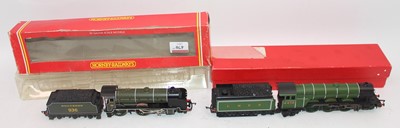 Lot 470 - Two Hornby locos and tenders: R132 SR 4-4-0...