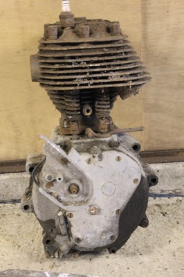 Lot 3443 - A Norton 16H WD engine, marked WD 16H
