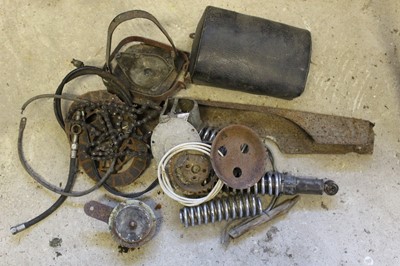 Lot 3452 - A quantity of miscellaneous motorcycle spares