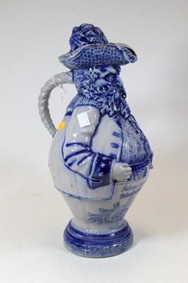 Lot 15 - A 20th century Rhineland stoneware jug in the...